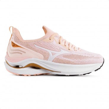 Tênis Mizuno Wave Zest 2 Feminino Rosa Claro