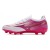 Chuteira Campo Mizuno Alpha Club Md Masculina Branco / Rosa