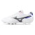 Chuteira Campo Mizuno Morelia Club MD Masculina Branco / Prata