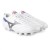 Chuteira Campo Mizuno Morelia Club MD Masculina Branco / Prata