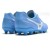 Chuteira Campo Mizuno Regent Club MD Masculina Azul / Branco