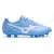 Chuteira Campo Mizuno Regent Club MD Masculina Azul / Branco