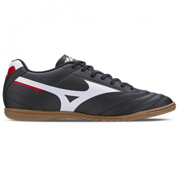Chuteira Futsal Mizuno Morelia Club In Masculina Preto / Branco
