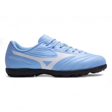 Chuteira Society Mizuno Club As Masculina Azul / Branco