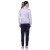 Conjunto Agasalho Mizuno Root III Feminino Lilás / Marinho