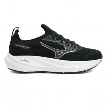 Tênis Mizuno Cool Ride 4 Junior Preto / Branco