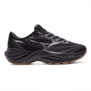 Tênis Mizuno Goya 3 Unissex Preto / Preto
