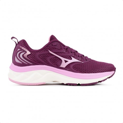 Tênis Mizuno Space 4 Junior Roxo / Rosa