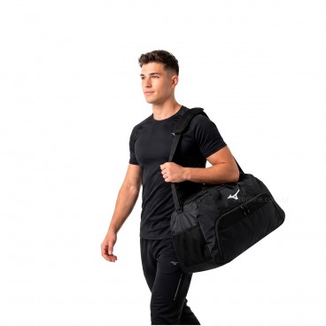 Mala Mizuno de Treino Soft II Preto / Preto