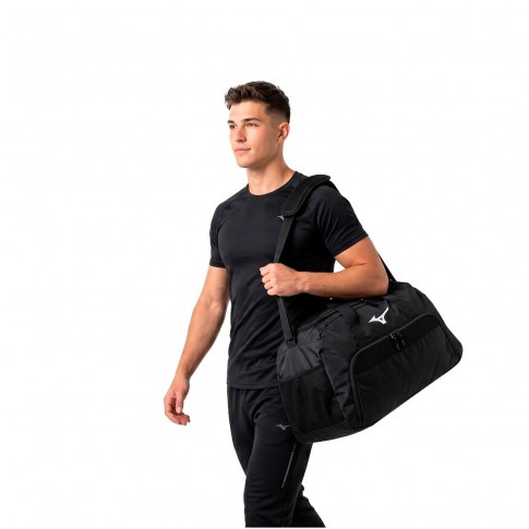 Mala Mizuno de Treino Soft II Preto / Preto