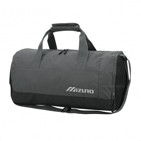 Mala Mizuno Gym Unissex Cinza / Chumbo