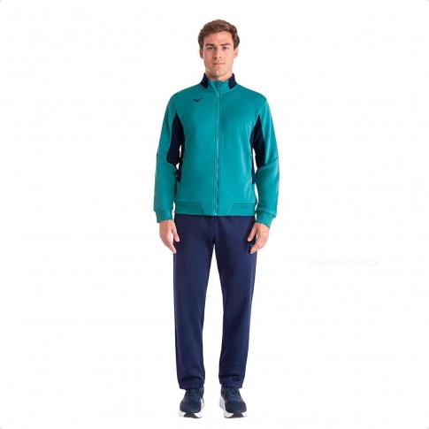 Agasalho Mizuno Root IV Masculino Petróleo / Marinho