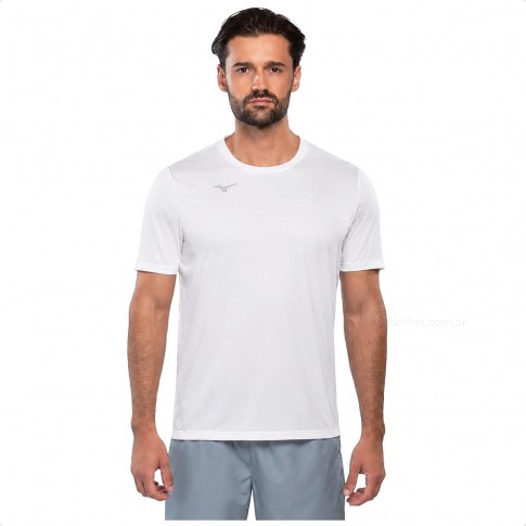 Camiseta Mizuno Energy 2.0 Masculina Branco