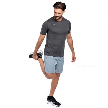 Camiseta Mizuno Energy 2.0 Masculina Grafite