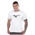 Camiseta Mizuno Run Spark M Masculina Branco / Preto