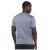 Camiseta Mizuno Treino Run Spark 2 Mescla Masculina Cinza / Marinho