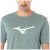 Camiseta Mizuno Treino Run Spark Mescla Masculina Verde