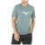 Camiseta Mizuno Treino Run Spark Mescla Masculina Verde