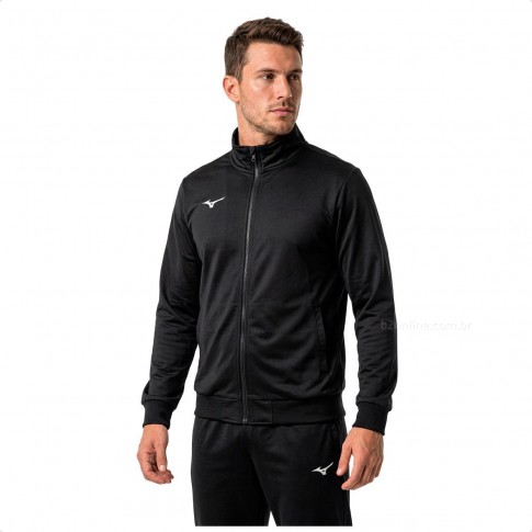 Conjunto Agasalho Mizuno II Training Masculino Preto