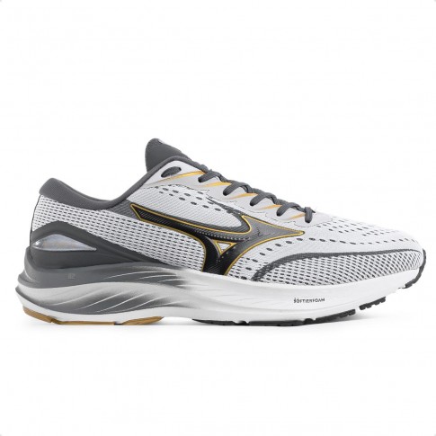 Tênis Mizuno Action 3 Masculino Branco / Cinza