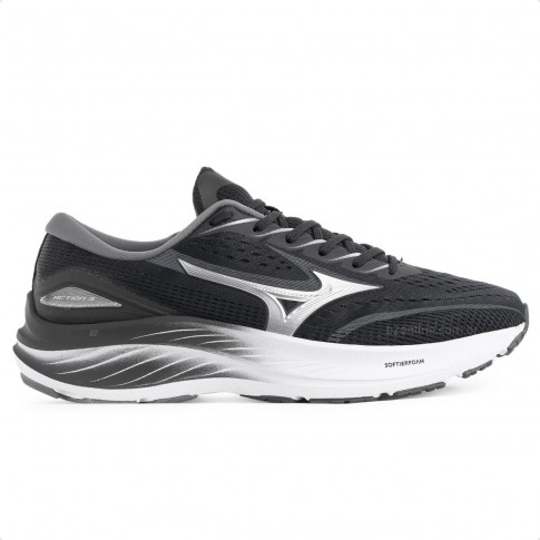 Tênis Mizuno Action 3 Masculino Preto / Branco