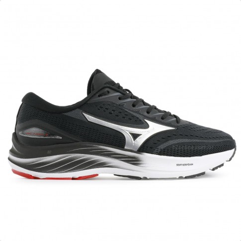 Tênis Mizuno Action 3 Masculino Preto / Vermelho