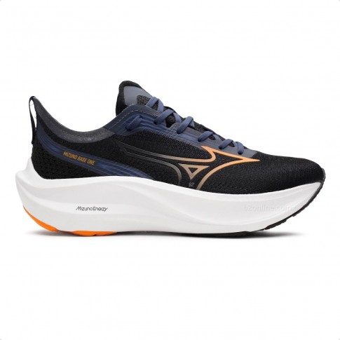 Tênis Mizuno Base One Masculino Preto / Marinho