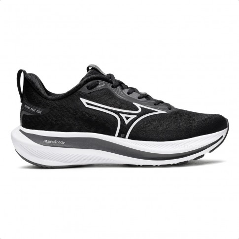 Tênis Mizuno Base Ride Unissex Preto / Branco