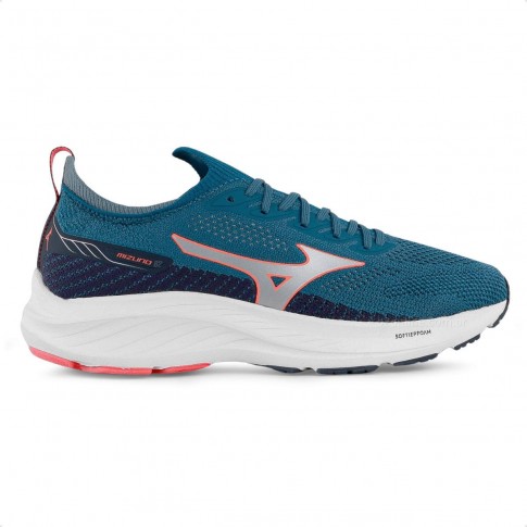 Tênis Mizuno Bold Masculino Marinho / Laranja