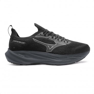 Tênis Mizuno Cool Ride 4 Unissex Preto / Preto