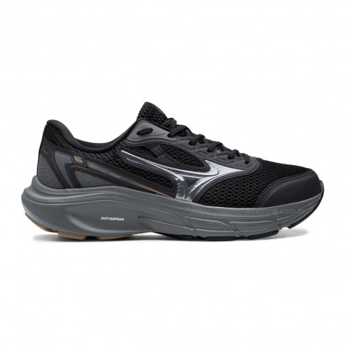 Tênis Mizuno Hawk 6 Masculino Preto / Cinza