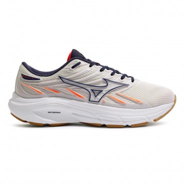 Tênis Mizuno Jet 8 Masculino Bege / Marinho