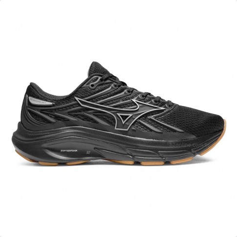 Tênis Mizuno Jet 8 Masculino Preto / Prata