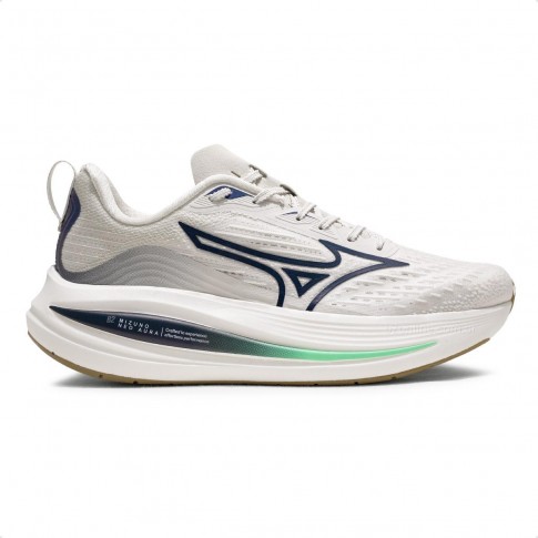 Tênis Mizuno Neo Aura Masculino Bege / Marinho