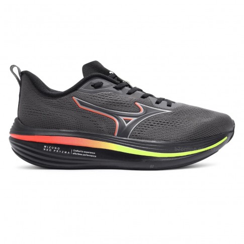 Tênis Mizuno Neo Pryzma Masculino Chumbo / Preto