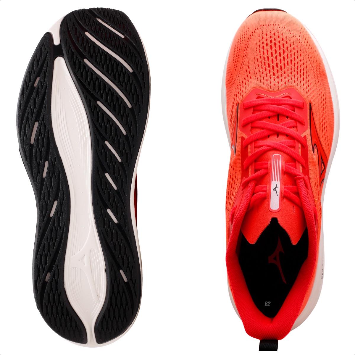 Tênis Mizuno Neo Pryzma Masculino Coral / Preto