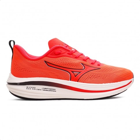 Tênis Mizuno Neo Pryzma Masculino Coral / Preto