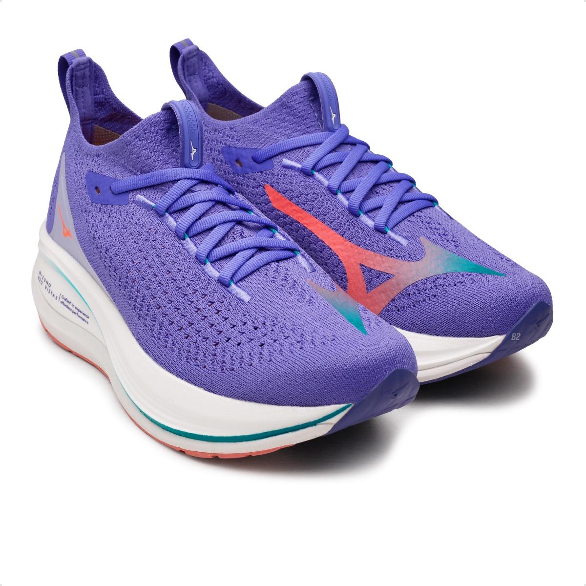 Tênis Mizuno Neo Vista 2 Feminino Roxo / Branco