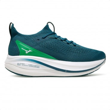 Tênis Mizuno Neo Vista 2 Masculino Verde Militar / Verde