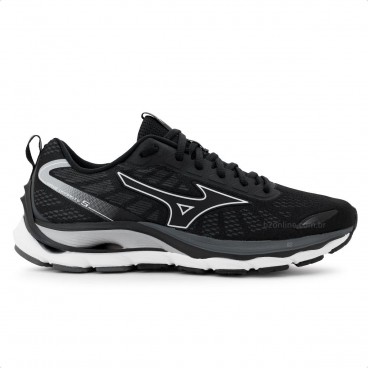 Tênis Mizuno Wave Dynasty 5 Masculino Preto / Cinza