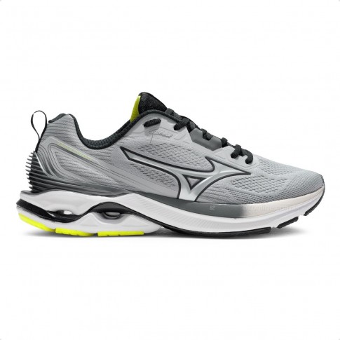 Tênis Mizuno Wave Dynasty 7 Masculino Cinza / Preto