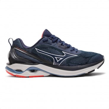 Tênis Mizuno Wave Dynasty 7 Masculino Marinho / Preto