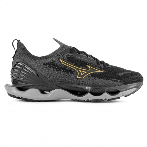 Tênis Mizuno Wave Endeavor 2 Masculino Preto / Grafite