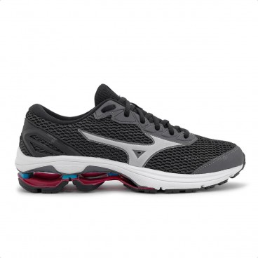 Tênis Mizuno Wave Frontier 13 Masculino Preto / Vermelho