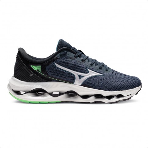 Tênis Mizuno Wave Legend 4 Masculino Marinho / Preto