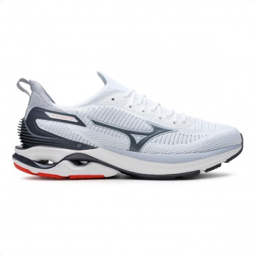Tênis Mizuno Wave Mirai 7 Masculino Azul Claro / Cinza