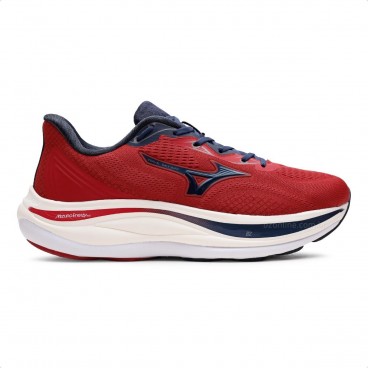 Tênis Mizuno Wave Skyway Masculino Vermelho / Marinho