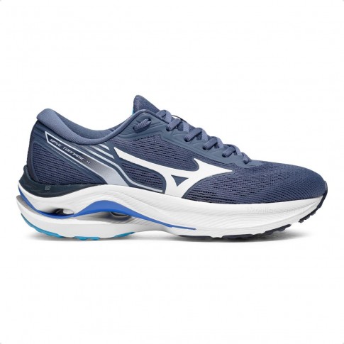 Tênis Mizuno Wave Tornamic 4 Masculino Marinho / Branco