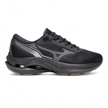 Tênis Mizuno Wave Tornamic 4 Masculino Preto / Prata