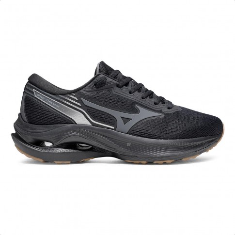 Tênis Mizuno Wave Tornamic 4 Masculino Preto / Prata
